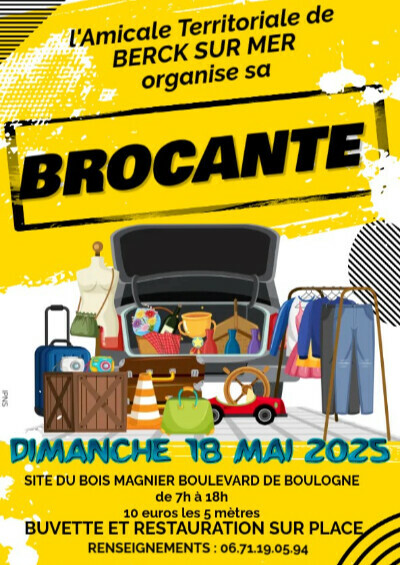 Brocante de l'amicale territoriale