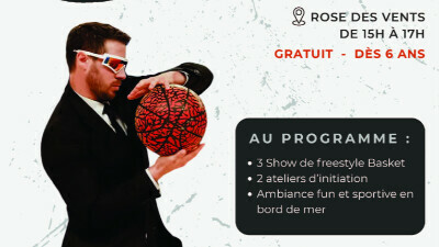 Show & atelier - Charly Melloul pro freestyler Basketball
