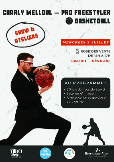 Show & atelier - Charly Melloul pro freestyler Basketball