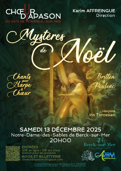 Concert du chœur diapason "Mystères de Noël"