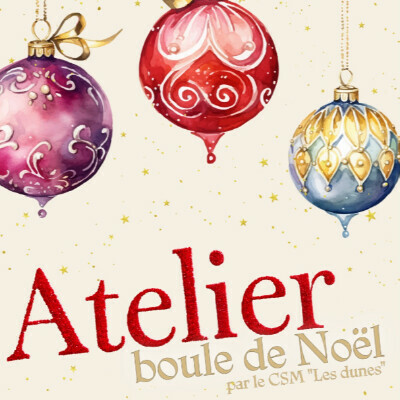 Atelier boules de Noël