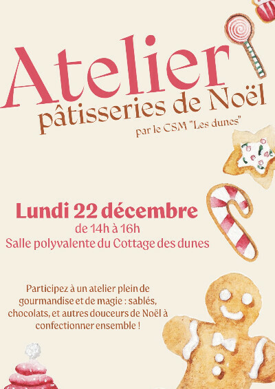 Atelier pâtisserie
