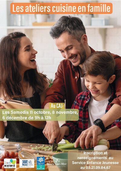 Atelier cuisine en famille