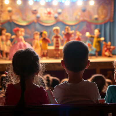 Spectacle de marionnettes "Le cadeau"