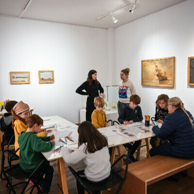 Atelier au musée Opale sud "Bric-à-brac des photaumnales"