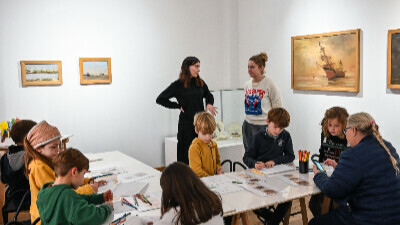 Atelier au musée Opale sud "Bric-à-brac des photaumnales"