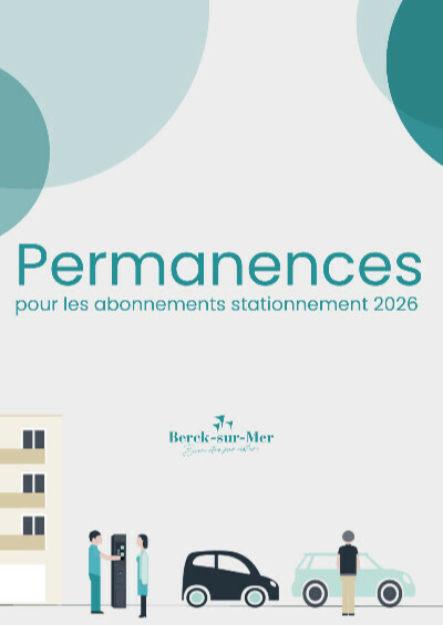 Permanence abonnements stationnement 2026
