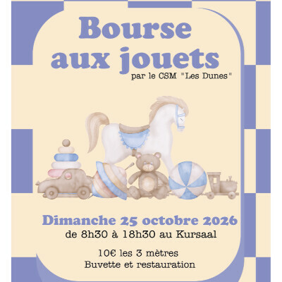 Bourse aux jouets du CSM les dunes