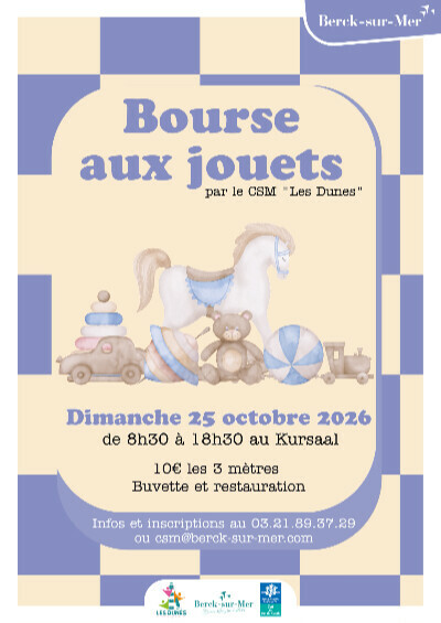 Bourse aux jouets du CSM les dunes
