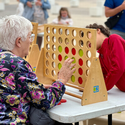 Jeux traditionnels : animation en famille