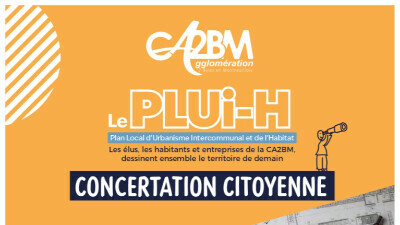 Réunion publique PLUI-H par la CA2BM