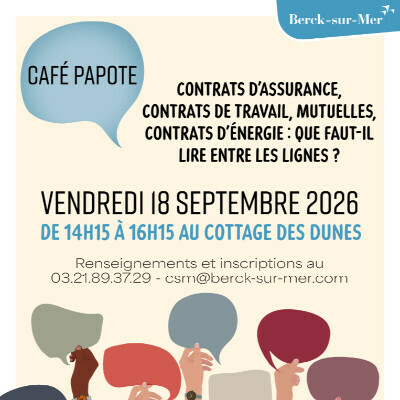 Café papote du CSM les dunes