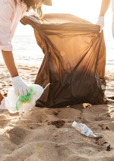 Nettoyage de la plage