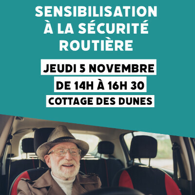 CCAS : sensibilisation à la sécurité routière