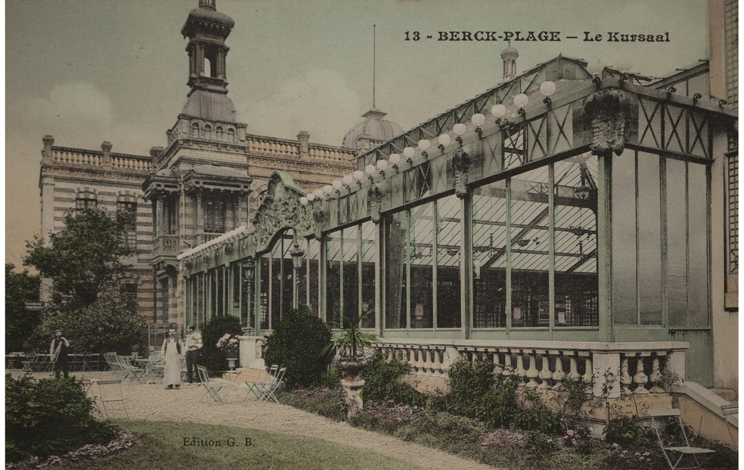 Anonyme, Le Kursaal, ca. 1900, carte postale, coll. Musée Opale Sud