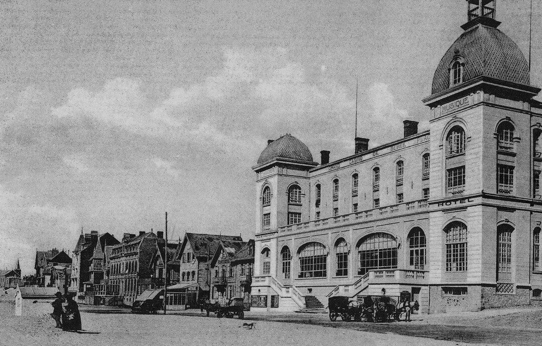 Anonyme, Berck, façade maritime, ca 1905, coll. Musée Opale Sud