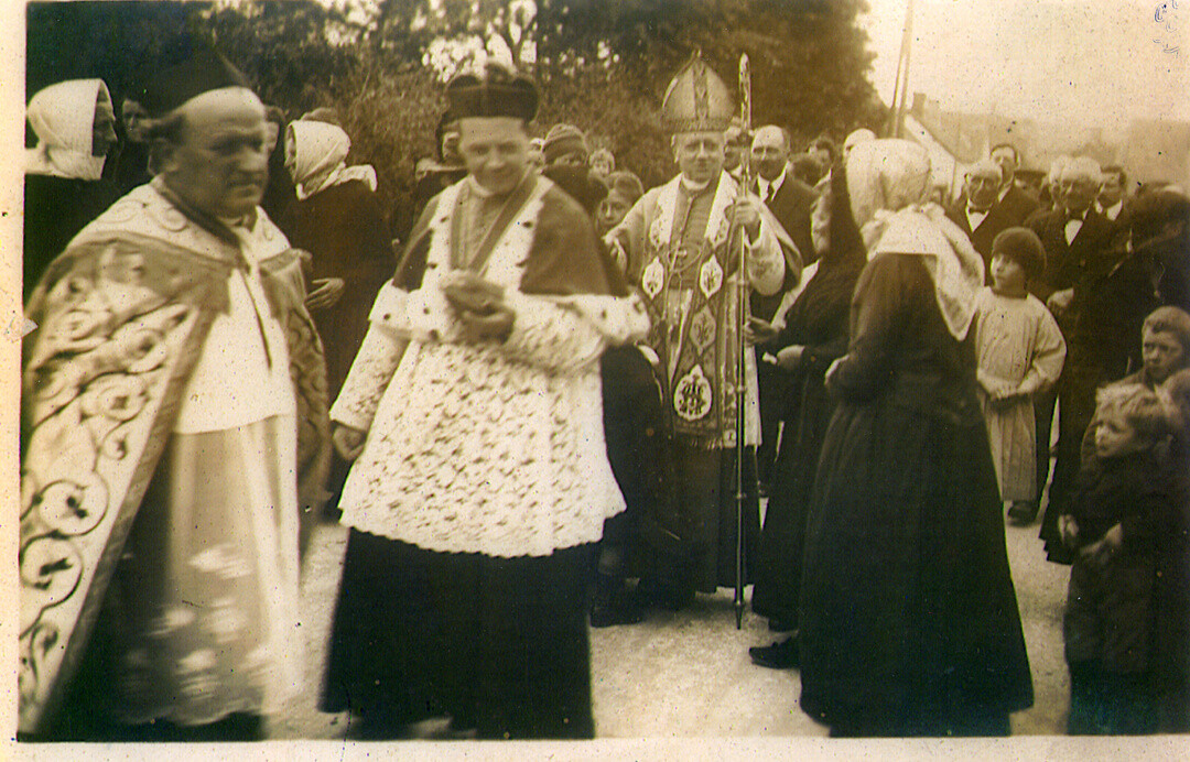 Procession, photo N&B, coll. Archives municipales, Berck